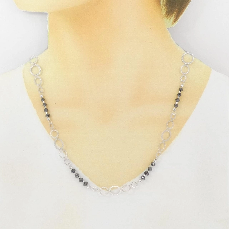 K18WG Dây chuyền kim cương 10.0CT - Hàng hiệu Chính hãng 859258