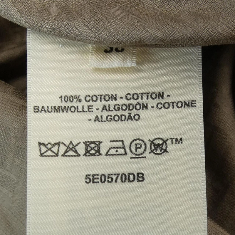 Đầm ngắn Bohemian HERMES bằng vải gạc 5E0570DB 647821