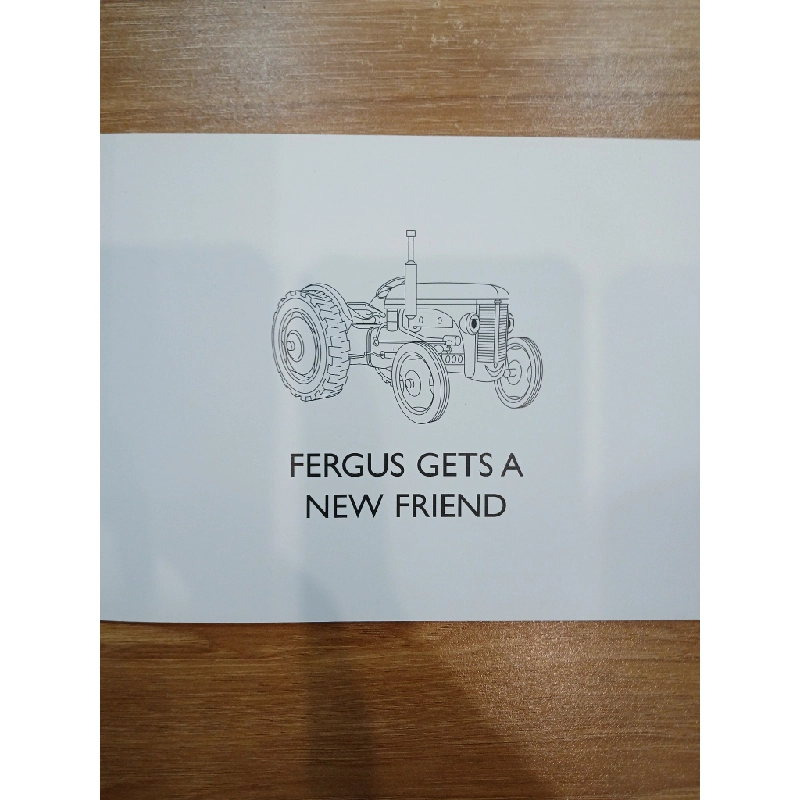 Fergus the Tractor: Fergus Gets a New Friend - Steve Burnside 543931