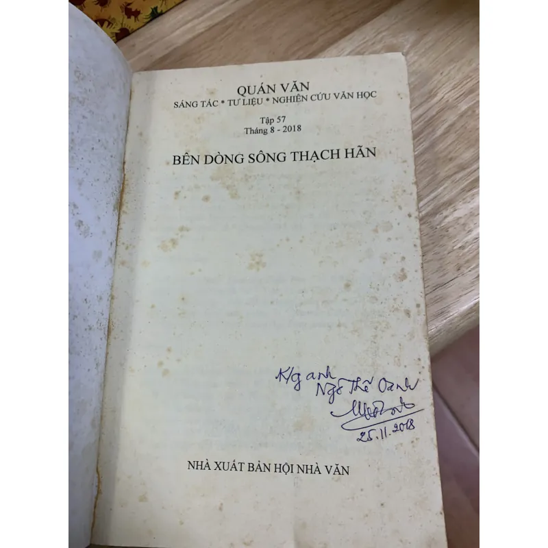 Tạp Chí Quán Văn - Bên Dòng Sông Thạch Hãn 925607