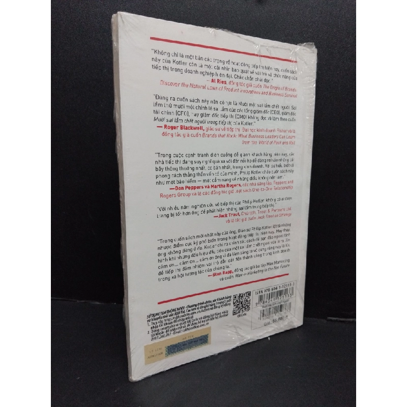 Mười sai lầm chết người trong tiếp thị (có seal) Philip Kotler mới 80% ố vàng HCM.ASB1809 277456