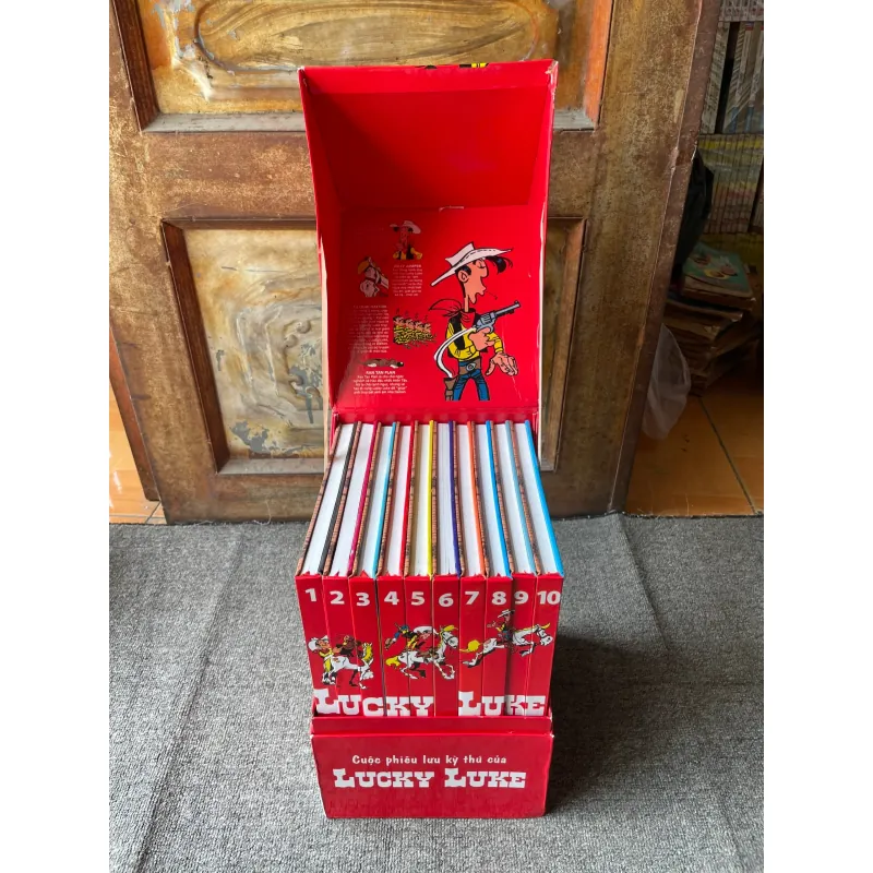 Boxset Cuộc Phiêu Lưu Kỳ Thú Của Lucky Luke (Bộ 10 Tập) 199223