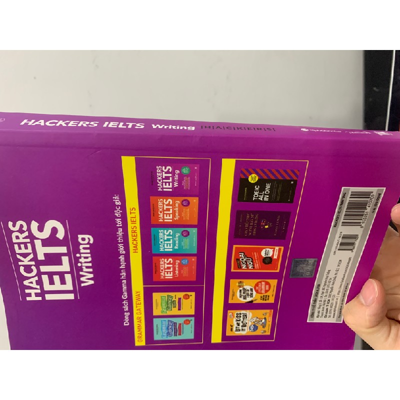 Bộ 3 cuốn HACKERS IELTS Speaking, Writing, Reading 6966