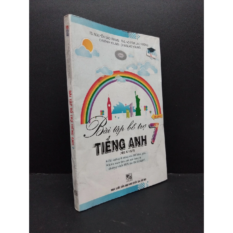 Bài tập bổ trợ tiếng Anh 7 mới 80% ố bẩn nhẹ 2015 HCM2608 GIÁO TRÌNH, CHUYÊN MÔN 247019