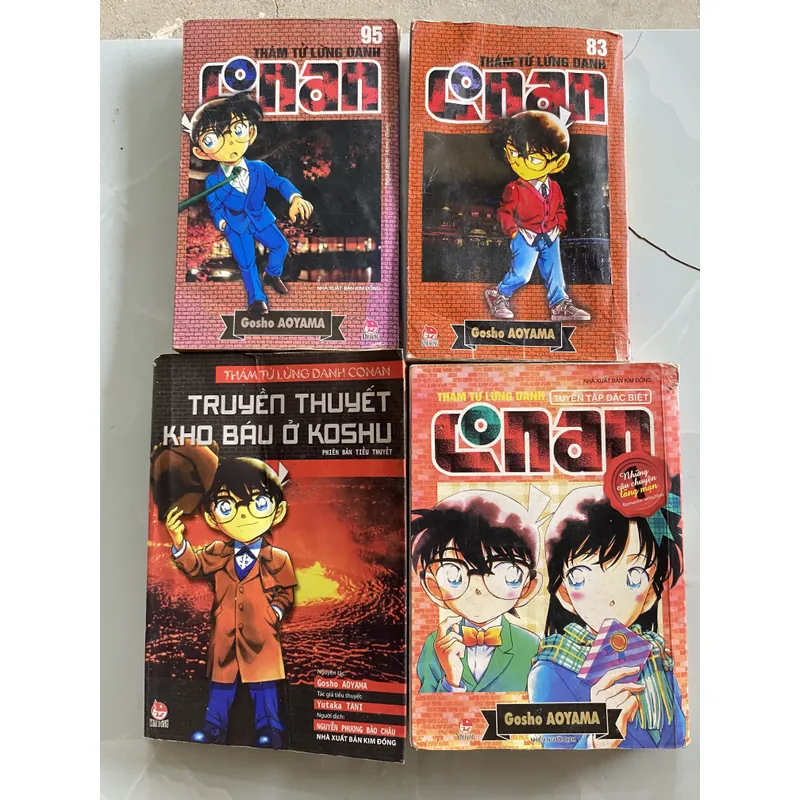 4 cuốn Conan (như hình) 597217