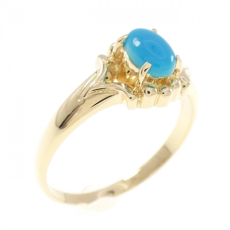 Nhẫn ngọc lam K18YG 667668