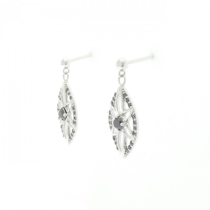 K18WG Bông tai Hoa Kim cương 0.48CT - Hàng hiệu Chính hãng 868356