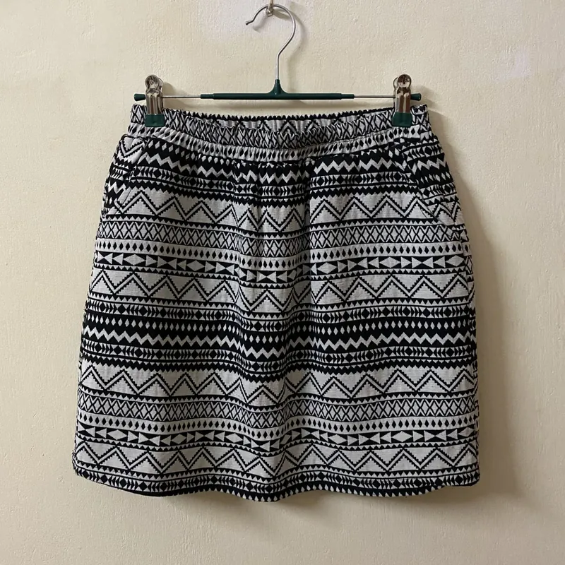 Chân váy kiểu thổ cẩm 714111