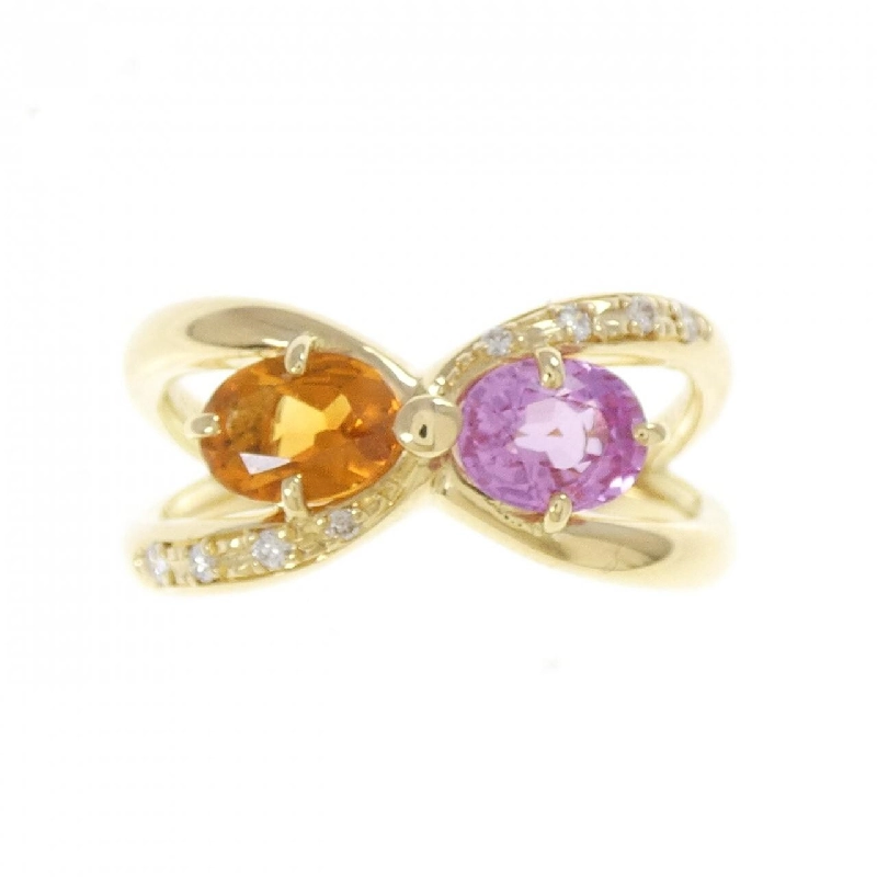 Nhẫn đá màu K18YG - Hàng hiệu Authentic 848193