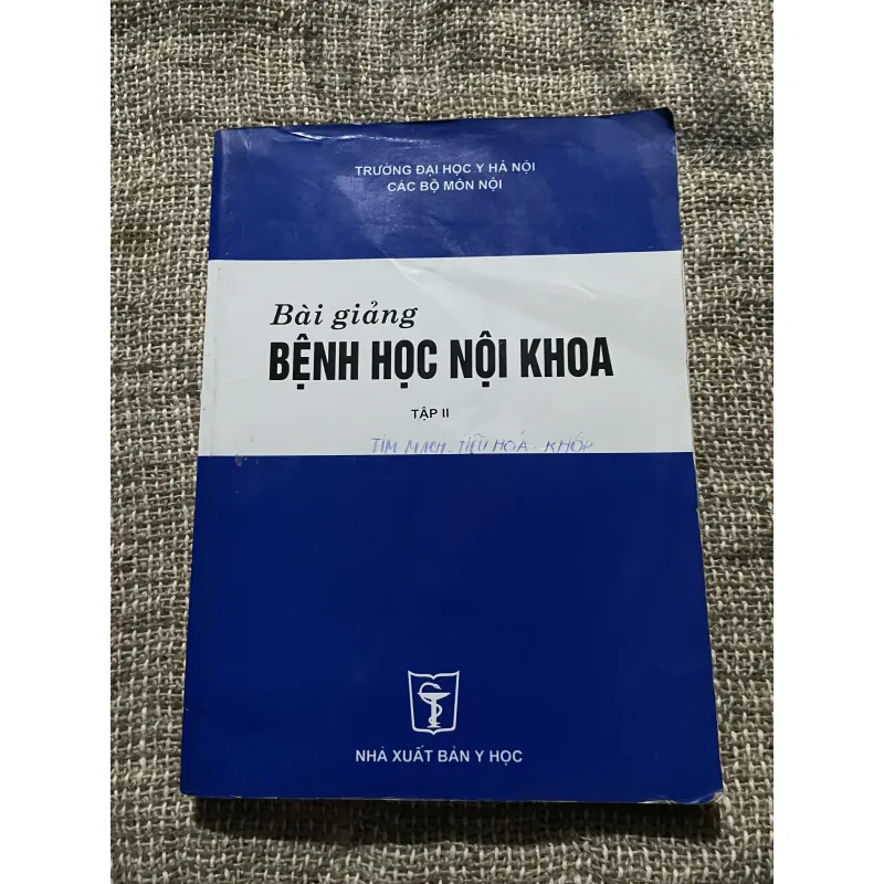 Bài Giảng bệnh học nội khoa tập 2; 435 trang khổ lớn  1022814