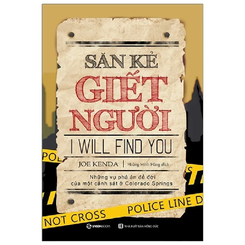 Săn Kẻ Giết Người - Joe Kenda (Mới 100%) Truyện trinh thám, kiếm hiệp, SaigonBooks - SÁCH ĐẠI HỌC 489665