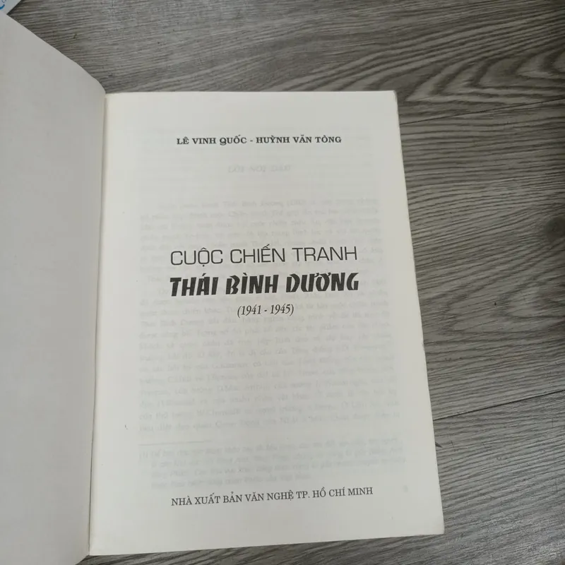 Cuộc Chiến Tranh Thái Bình Dương 1941- 1945- Lê Vinh Quốc- Huỳnh Văn Tòng 646958