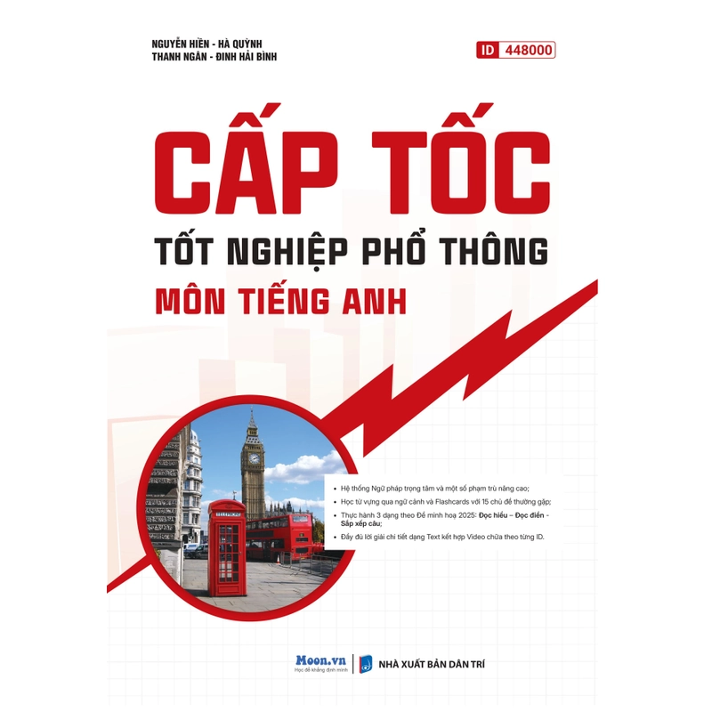 Sách ôn cấp tốc tiếng anh thi tốt nghiệp  528607