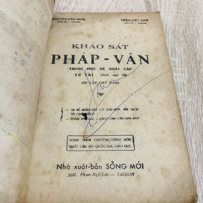 KHẢO SÁT PHÁP VĂN  971732