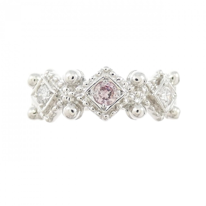 Nhẫn kim cương hồng PT900 0.08CT - Hàng hiệu Authentic 850767