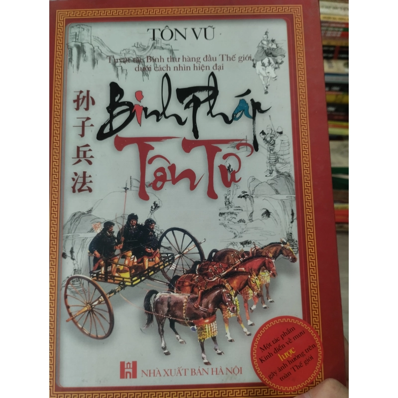 Binh pháp tôn tử. Tuyệt tác binh thư hàng đâu thế giới. Bìa cứng 315534