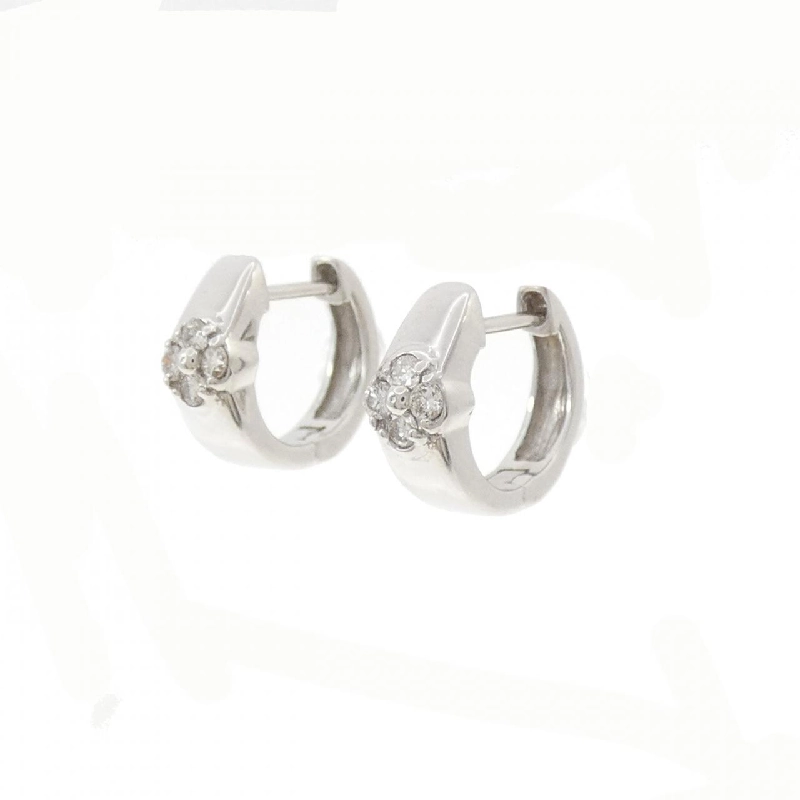 Bông tai kim cương hoa K18WG 0.16CT - Hàng hiệu chính hãng 869087