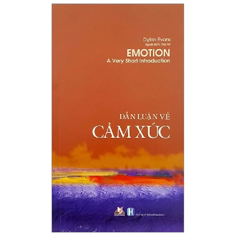Dẫn Luận Về Cảm Xúc - Dylan Evans (Mới 100%) Sách tâm lý, Văn Lang Books - SÁCH ĐẠI HỌC 483044