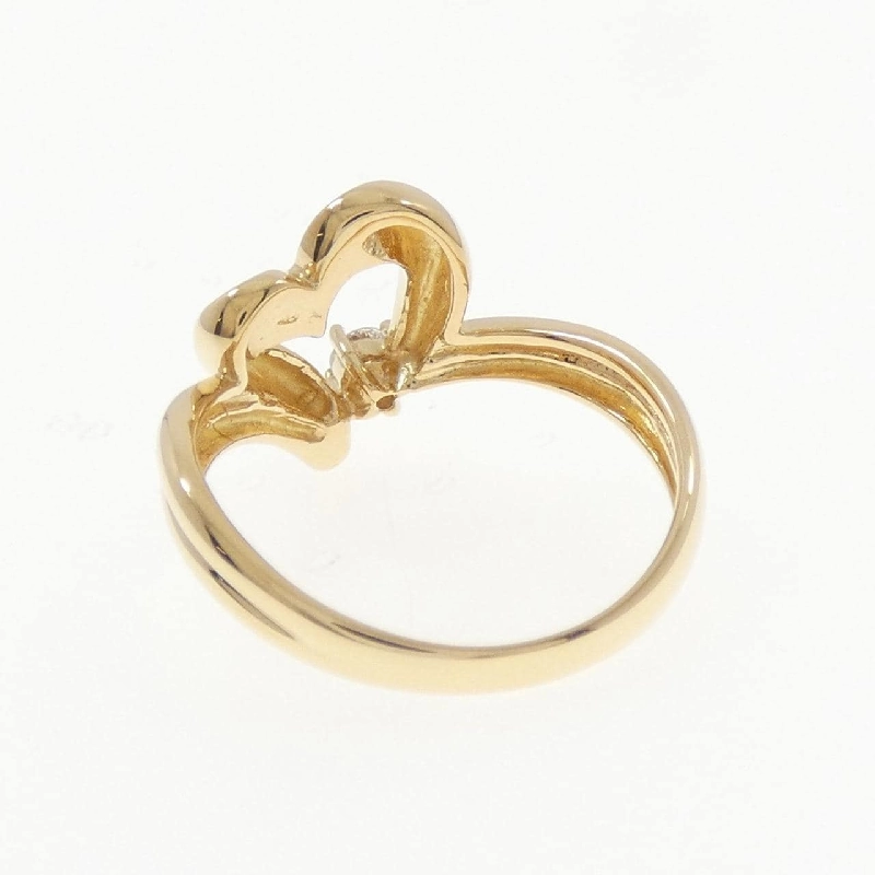 Nhẫn kim cương hình trái tim K18YG 0.08CT - Hàng hiệu Chính hãng 855330