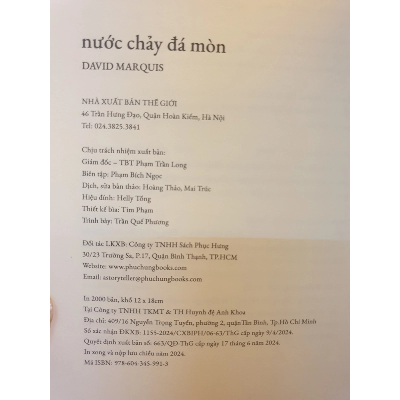 Sách nước chảy đá mòn (David Marquis, một bản du ca rất sâu sắc) 489862