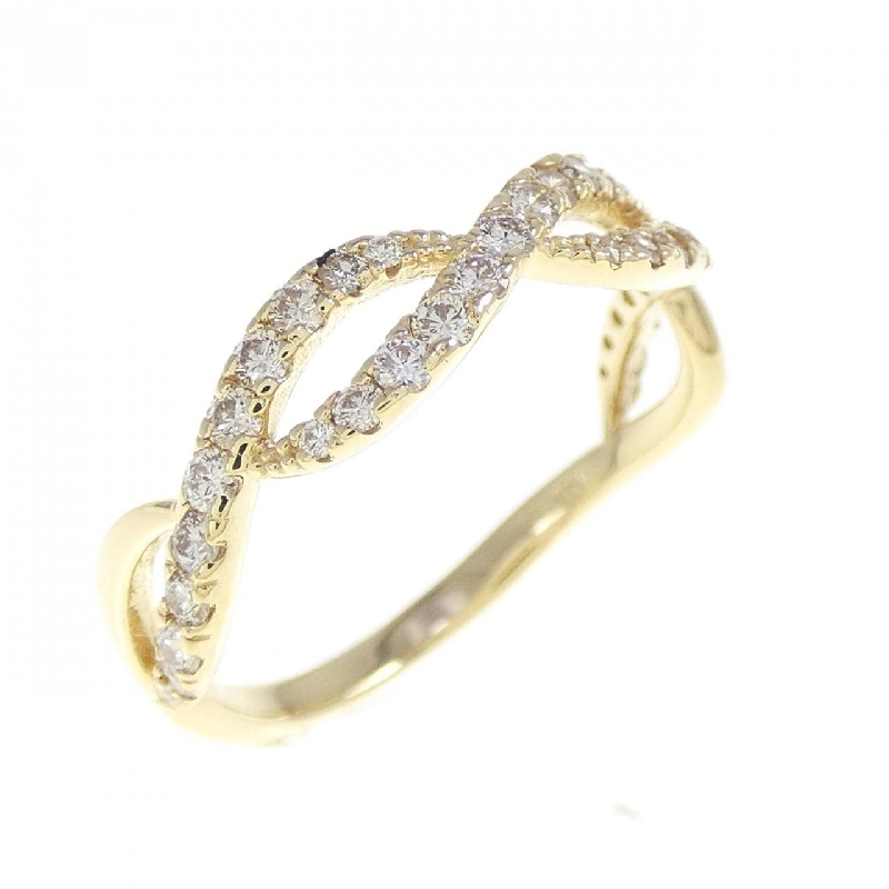 【Sản phẩm mới】Nhẫn kim cương K18YG 0.35CT 670524