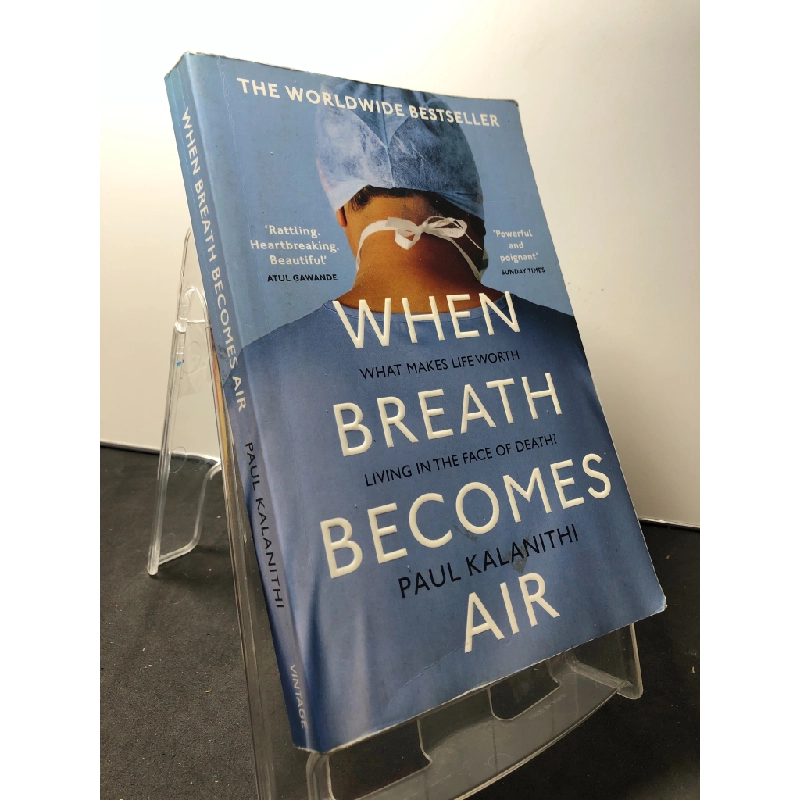 When breath becomes air mới 80% ố bẩn nhẹ Paul Kalanithi HPB1309 NGOẠI VĂN 458399