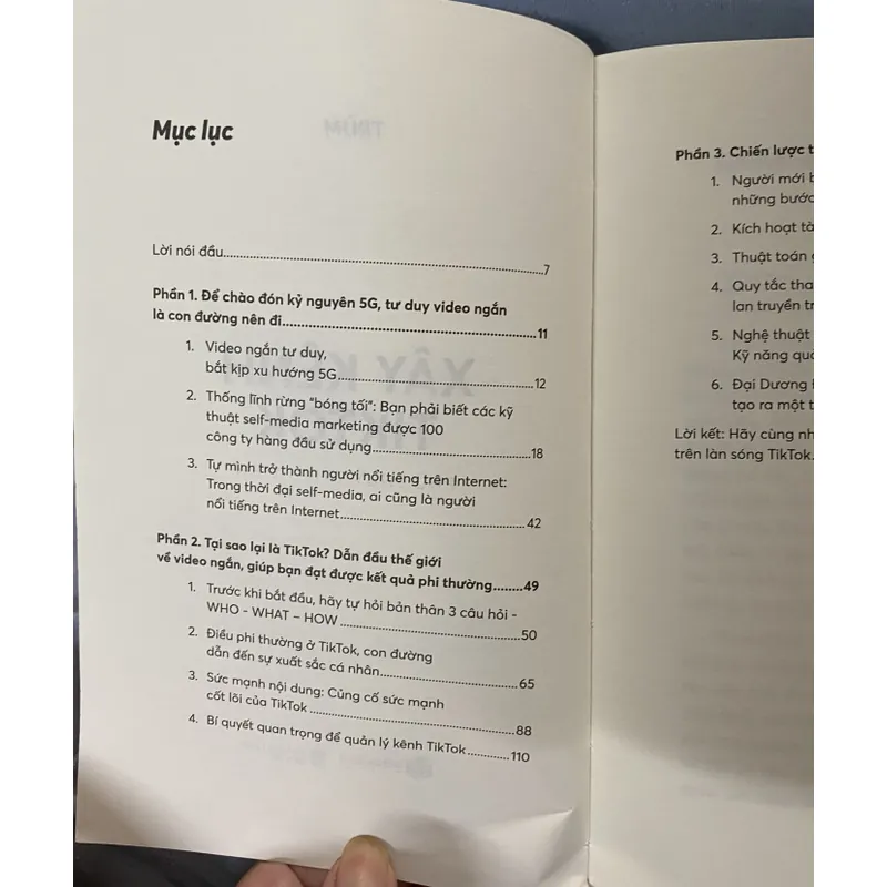 sách tiktok cho người mới xây kênh 712251