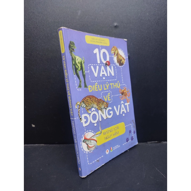 [Phiên Chợ Sách Cũ] 10 vạn điều lý thú về động vật - những loài nguy hiểm chóc bìa, 2303 421324