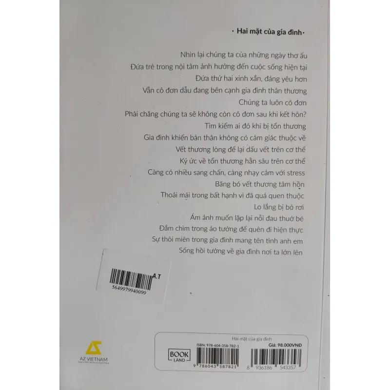 Sách Hai mặt của gia đình - CHOI KWANGHYUN 784202