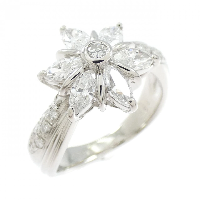 Nhẫn kim cương hoa PT900 0.90CT - Hàng hiệu Authentic 854673