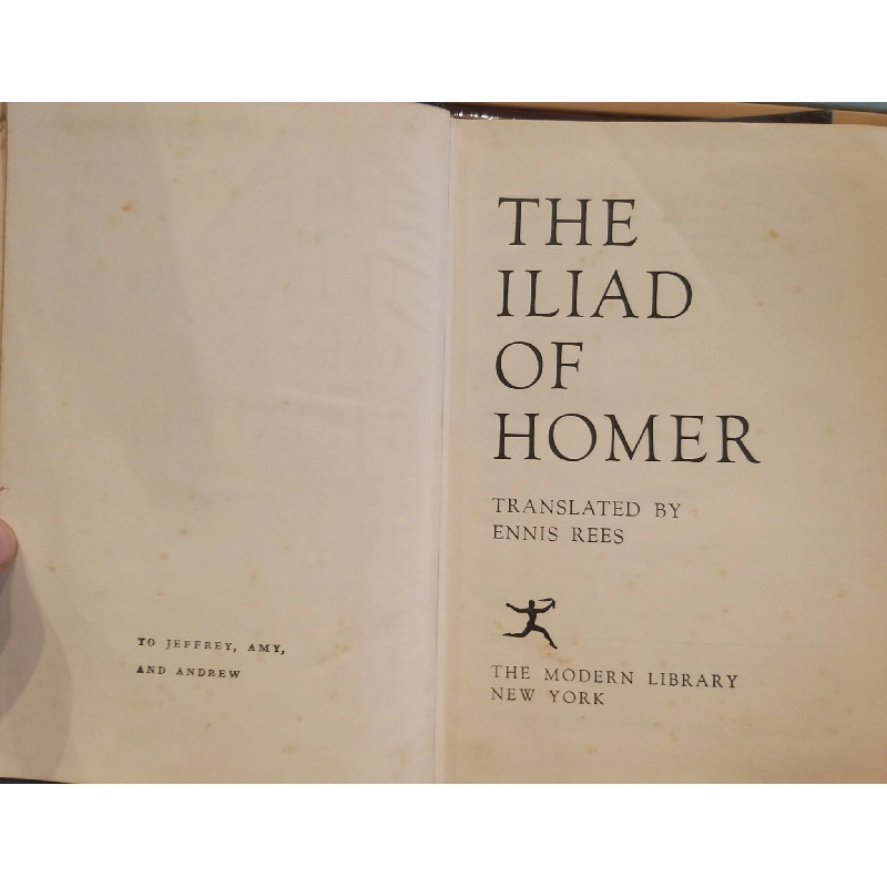 The Iliad of Homer (dịch bởi Ennis Rees) 997391