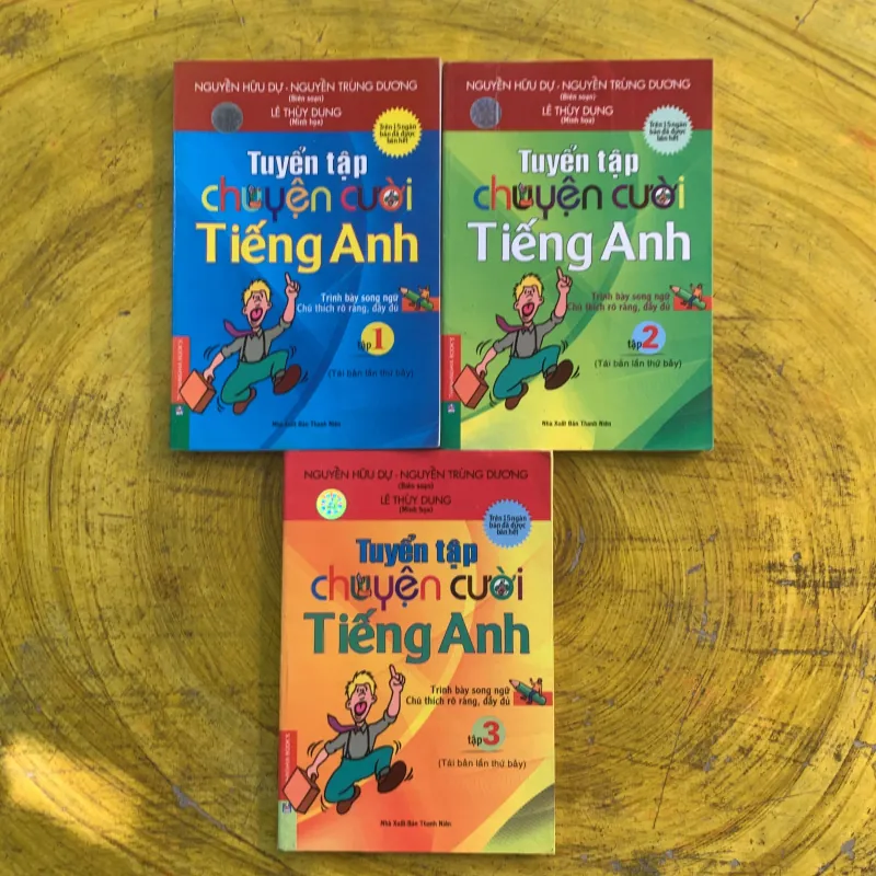 TUYỂN TẬP CHUYỆN CƯỜI TIẾNG ANH trọn bộ ba tập 976616