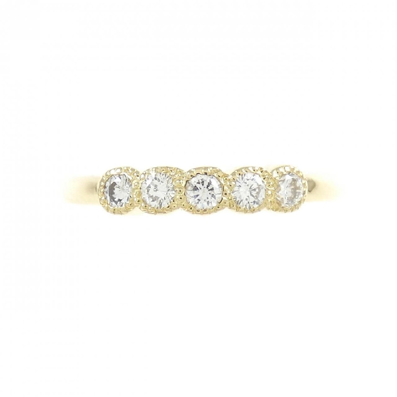 Nhẫn kim cương K18YG 0.18CT 672221