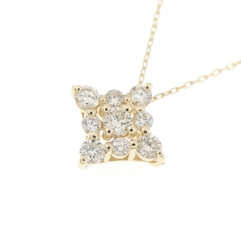 K10YG Dây chuyền kim cương 0.20CT - Hàng hiệu Chính hãng 865795