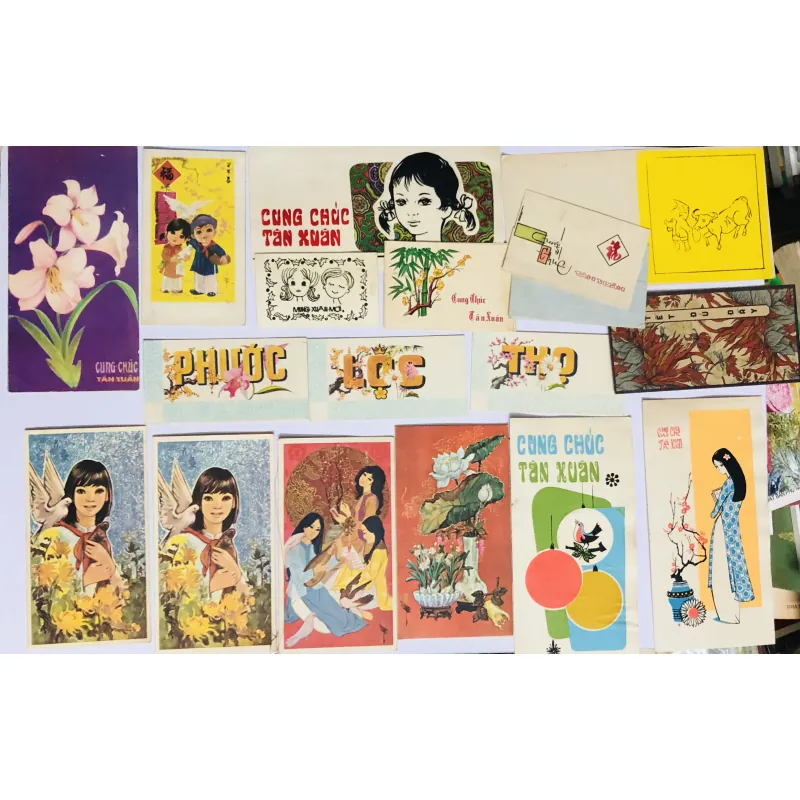 LÔ HÌNH ẢNH, THIỆP TẾT XƯA 795522