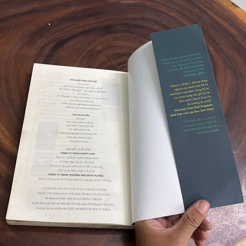 II Tủ Sách Đầu Tư: Lạc Quan Tếu - ROBERT J. SHILLER - 2020 989833