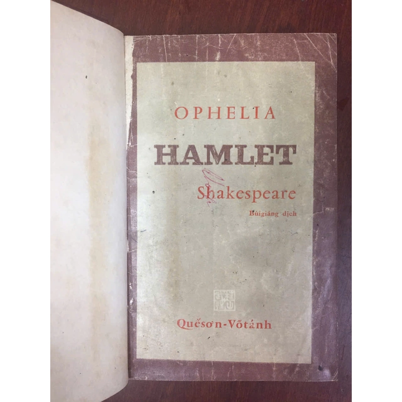 OPHELIA HAMLET 528092