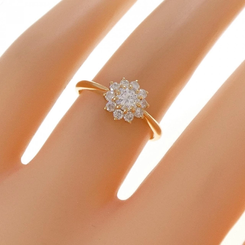 Nhẫn kim cương K18YG 0.25CT - Hàng hiệu chính hãng 848291