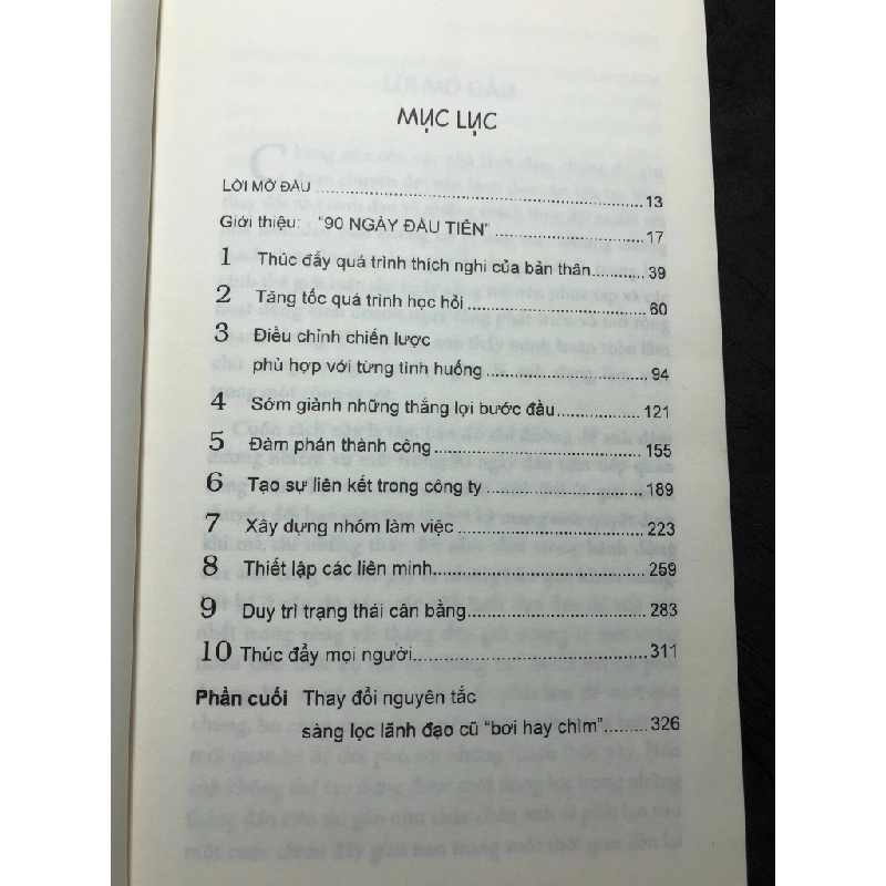 90 ngày đầu tiên làm sếp 2015 mới 80% ố nhẹ Michael watkins HPB0709 QUẢN TRỊ 458383