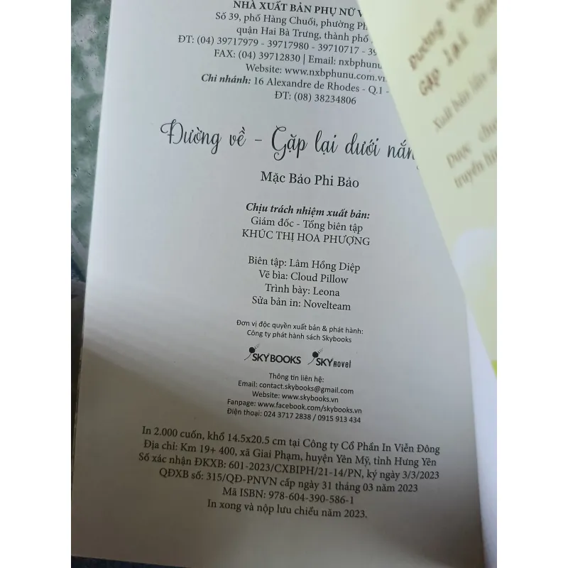 Đường về gặp lại dưới nắng mai - Mặc Bảo Phi Bảo 933570