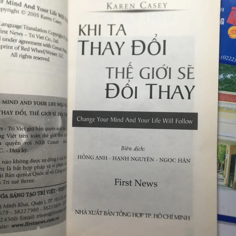 Khi ta thay đổi thế giới sẽ đổi thay 786050