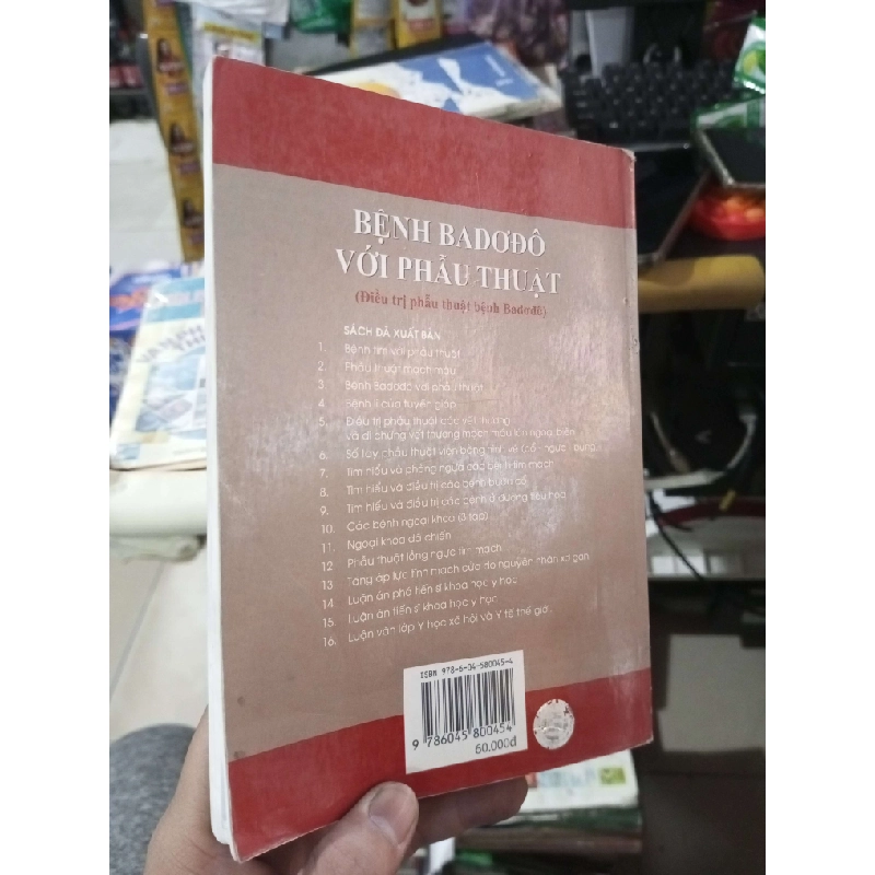 Bệnh Badođô Với Phẫu Thuật - Nguyễn Khánh Dư 2011 mới 80% ố nhẹ Sách Y học - Sức khỏe - Thể thao HCM1004 1007481
