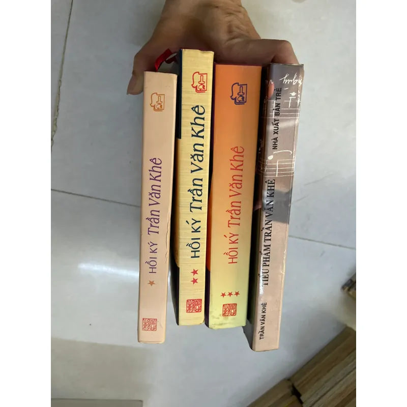 Hồi ký trần văn khê và tiểu phẩm (4 cuốn bìa cứng) 553218