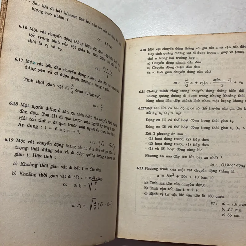 Giải toán vật lý 10 tập 1 (dùng cho các lớp chuyên) - 1996s 797149