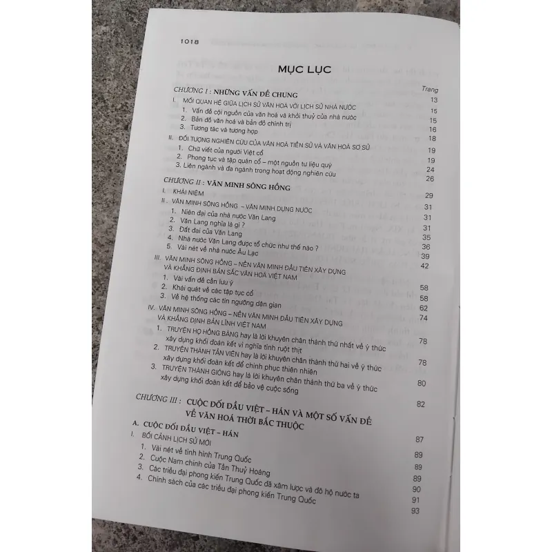 Tiến trình văn hóa Việt Nam từ khởi thủy đến thế kỷ XIX 1020969