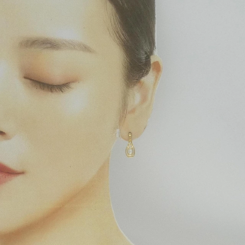 K18YG Bông tai kim cương 0.16CT - Hàng hiệu Chính hãng 868967