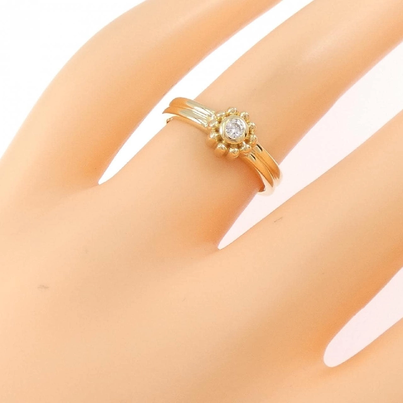 Nhẫn kim cương K18YG 0.06CT - Hàng hiệu Chính hãng 845720