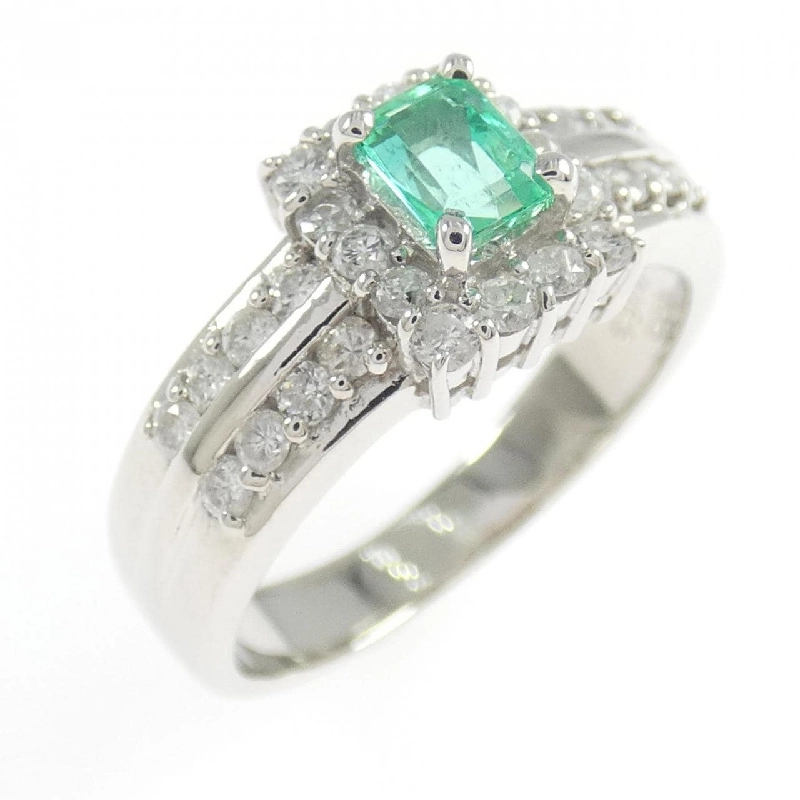 Nhẫn Emerald PT900 0.36CT - Hàng hiệu Chính hãng 847607