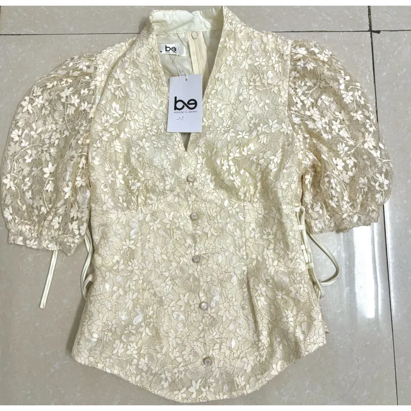 Set váy lụa phối áo ren sang trọng mặc đi tiệc đi chơi đều đẹp 990181