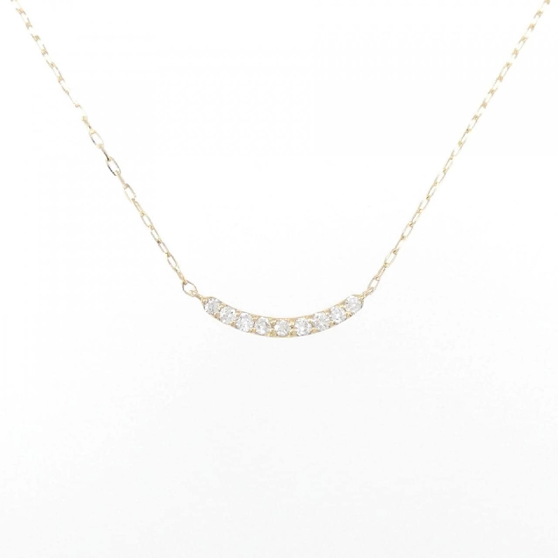 Dây chuyền kim cương K18YG 0.10CT - Hàng hiệu Chính hãng 864060